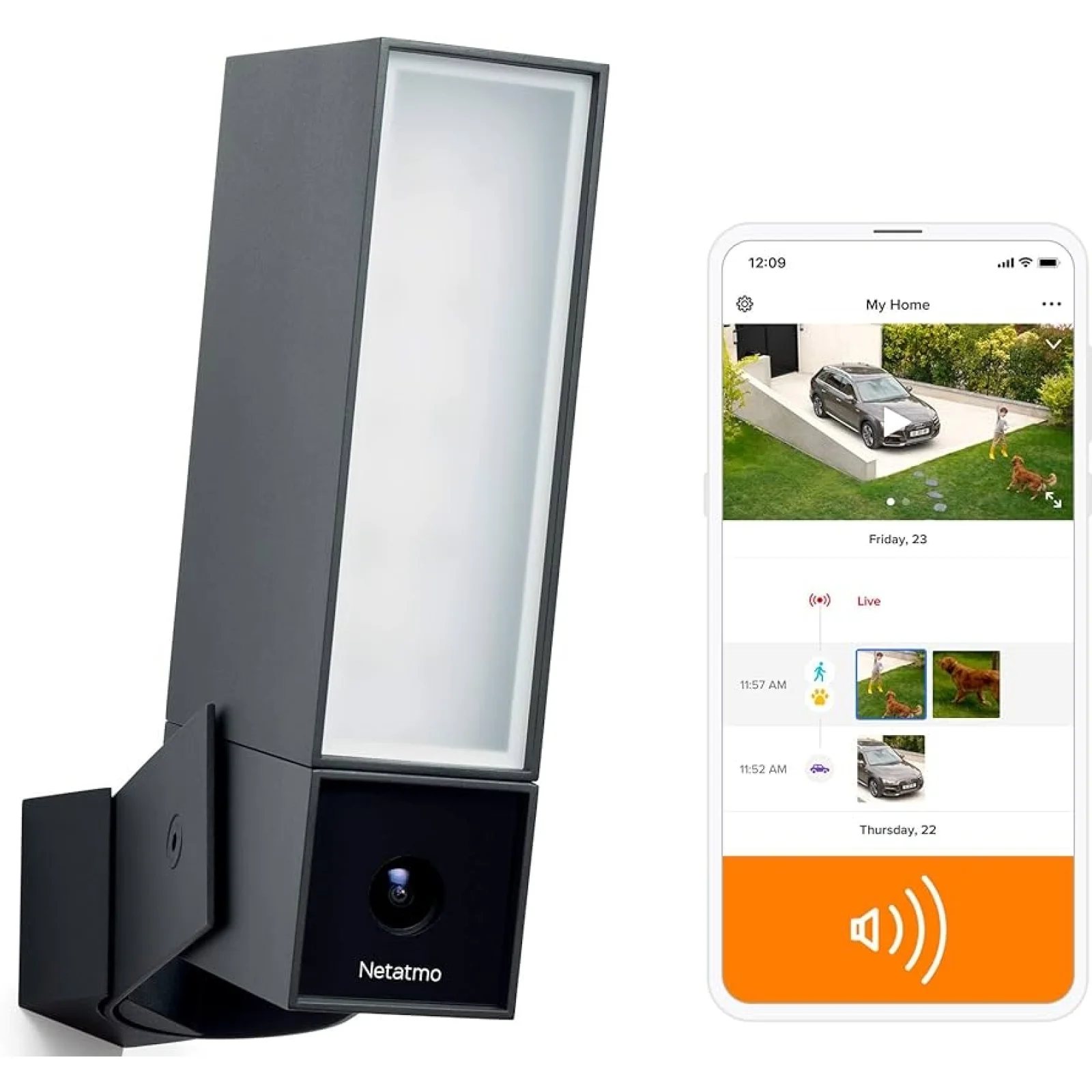 IP CCTV камера Netatmo NOC-S-DE Wi-Fi