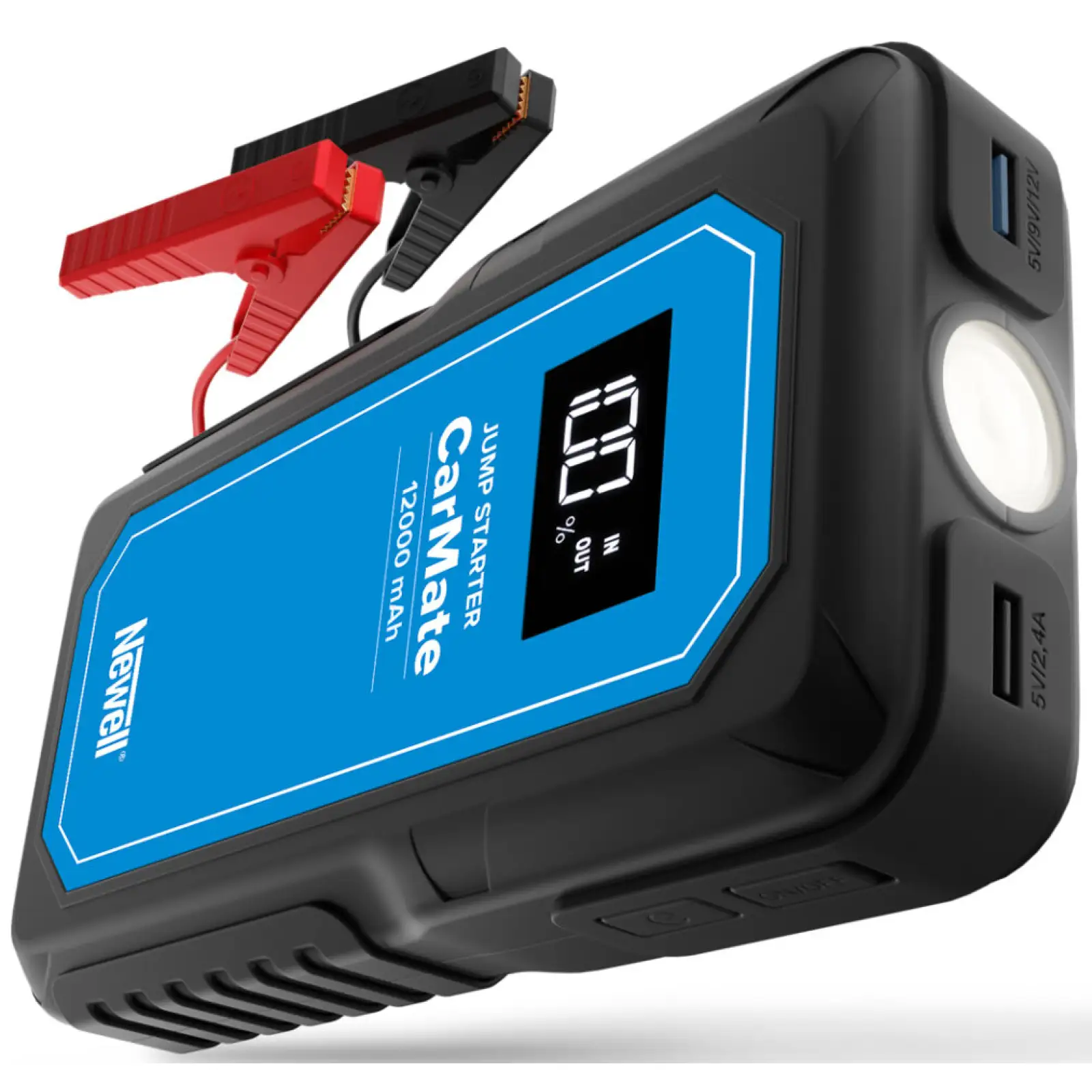 Пуско-зарядний пристрій Newell CarMate Jump Starter 12000mAh