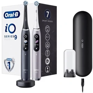 Зубная электрощетка Oral-B iO Series 9 Duo Black Onyx/Rose Quartz (iOM9D.3JE2.2AD)
