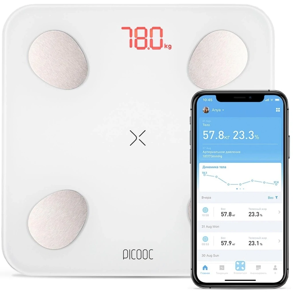 Ваги підлогові Picooc Mini Lite White EU