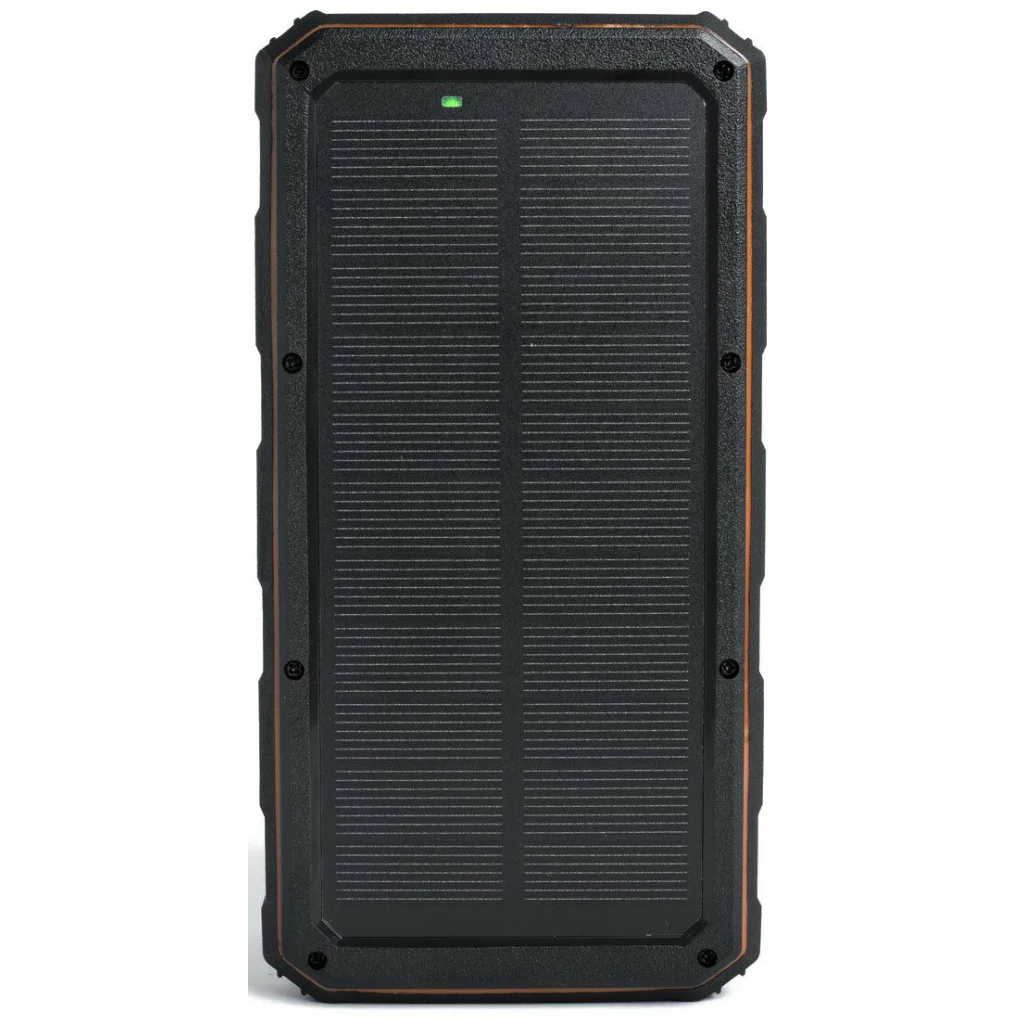 Зовнішній акумулятор Power X S700 SOLAR 20000mAh Black/Orange (8059602870308) UA