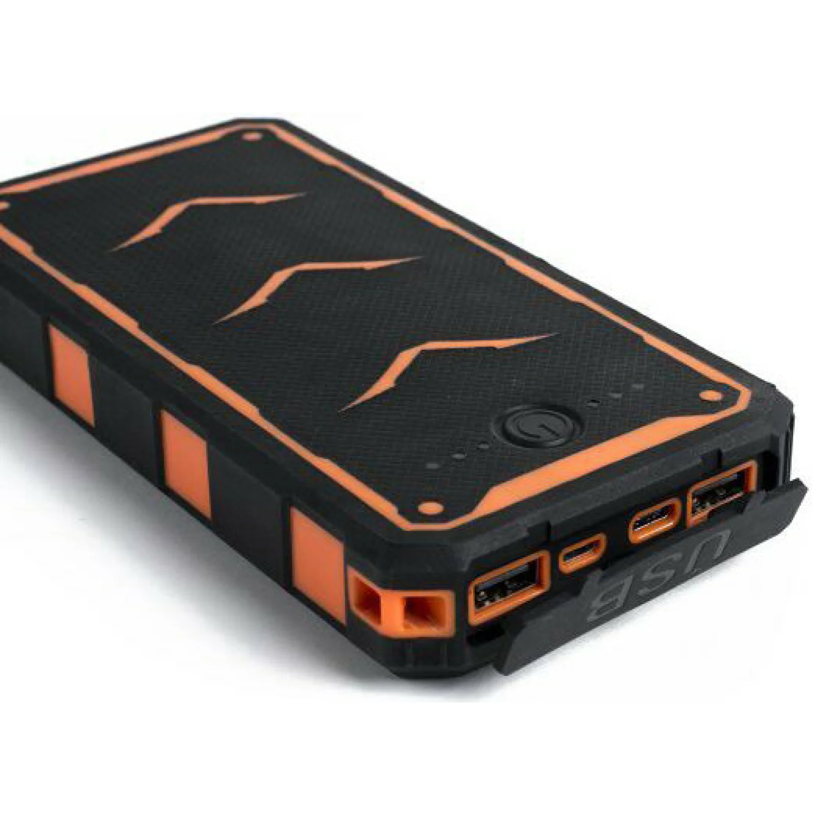 Зовнішній акумулятор Power X S700 SOLAR 20000mAh Black/Orange (8059602870308) UA