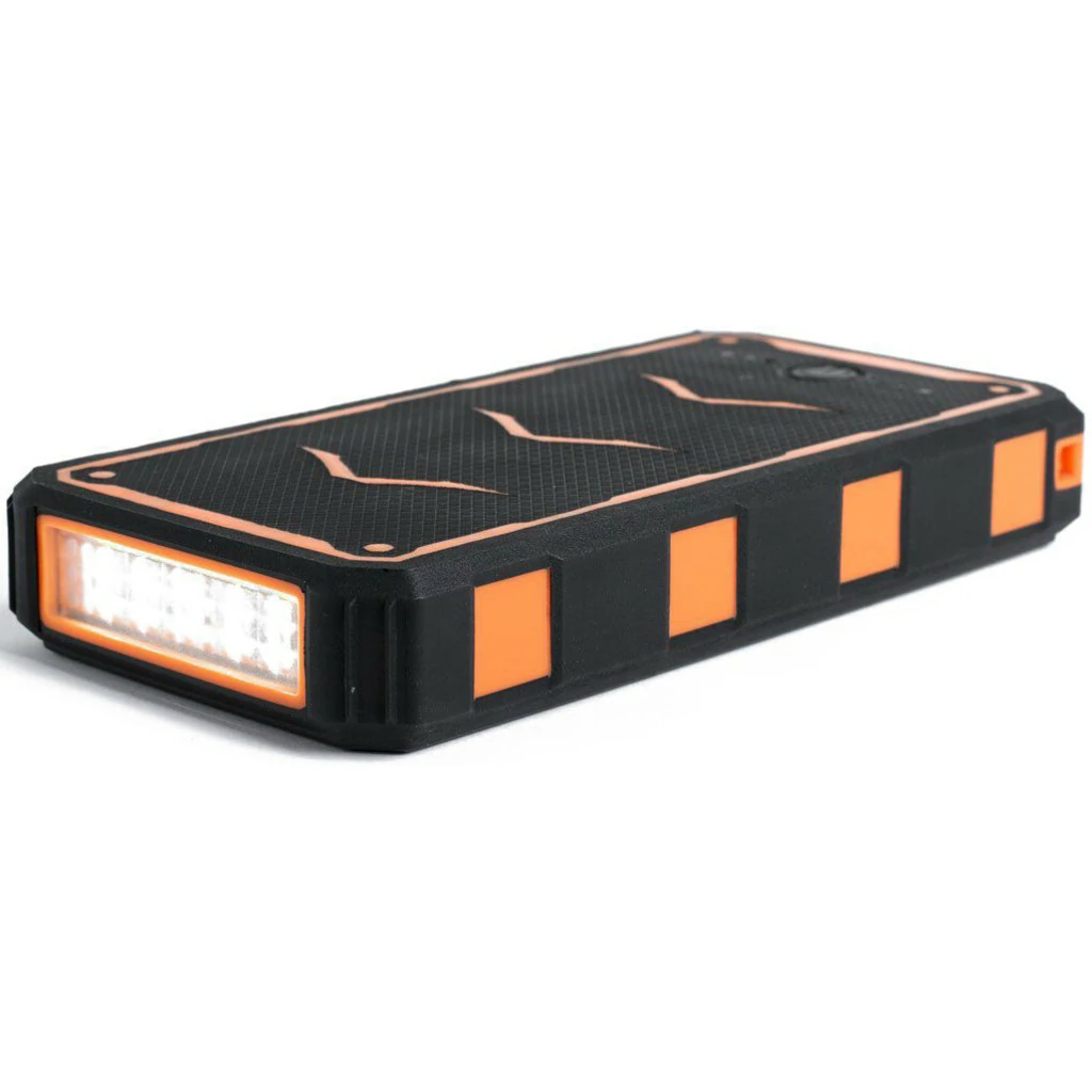 Зовнішній акумулятор Power X S700 SOLAR 20000mAh Black/Orange (8059602870308) UA