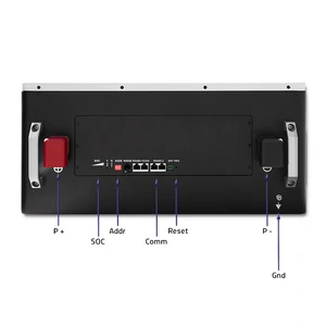 Акумулятор для інвертора Qoltec LiFePO4 9.6kWh 48V BMS LCD (53879)
