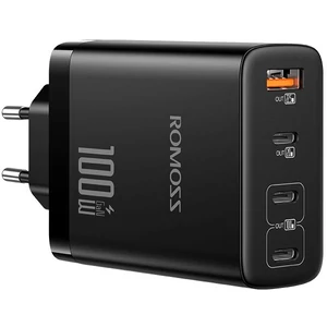 СЗУ Romoss 2C1A 100W GaN Black (AC100I-12-234H)