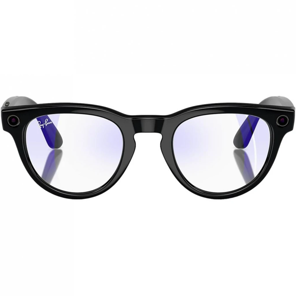 Смарт-окуляри Ray-Ban Meta Headliner Shiny Black Frame/Clear Lenses (RW4009 601/SB 50-23)
