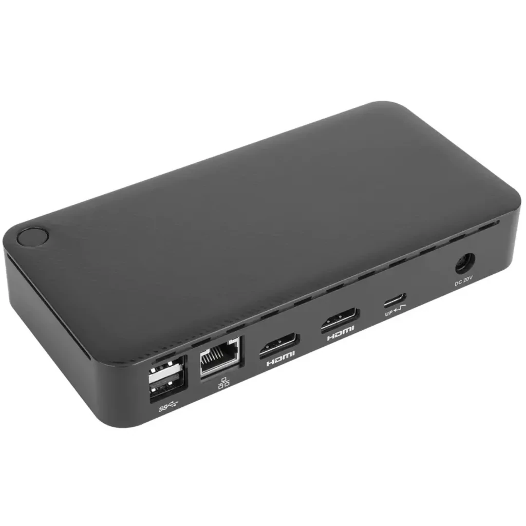 Док-станция Targus Universal USB-C DV4K Docking Station with 65W PD Black (DOCK310EUZ)