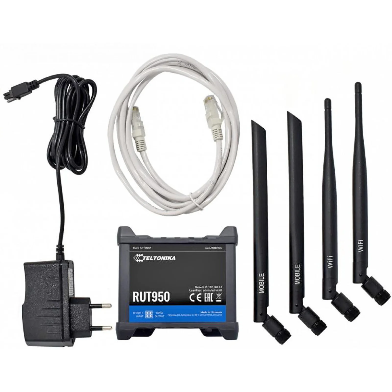 Бездротовий маршрутизатор Teltonika RUT950 (RUT950U022C0)