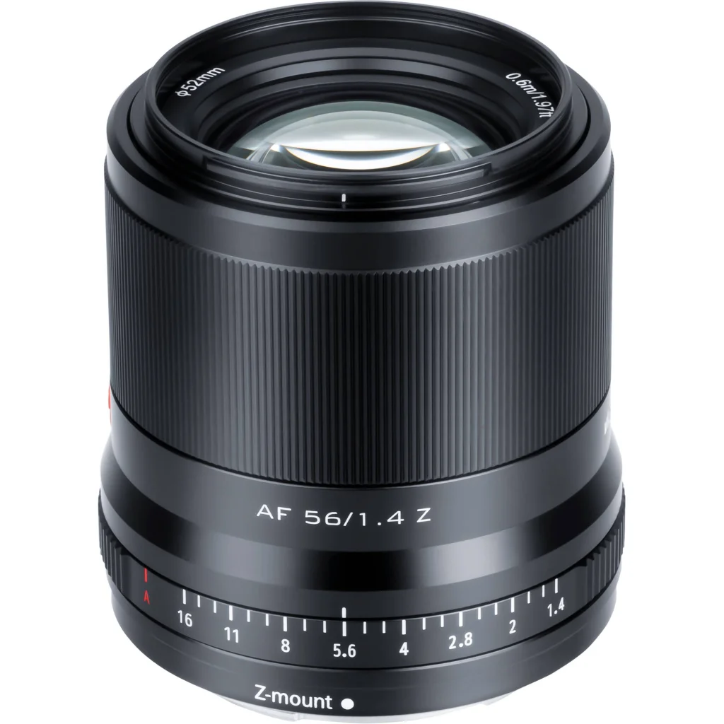Объектив Viltrox 56mm f/1.4 AF Z Black