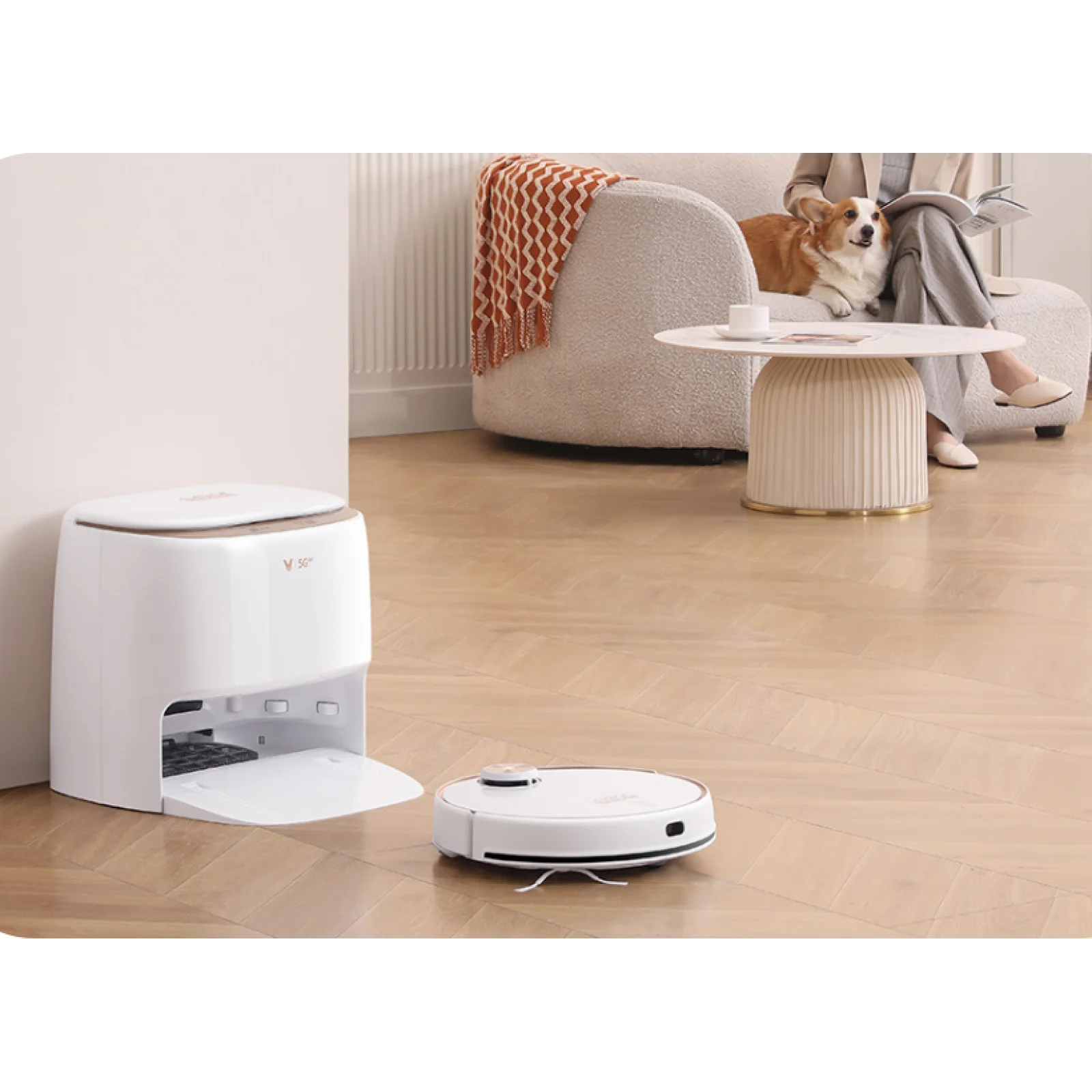 Миючий робот-пилосос Viomi Alpha 3 White