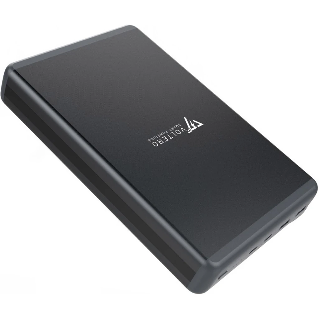 Зовнішній акумулятор Voltero 50000mAh S50 PD/100W QC/3.0/18W USB-Cx2, USB-Ax2 (8720828063200, 6090537940980)