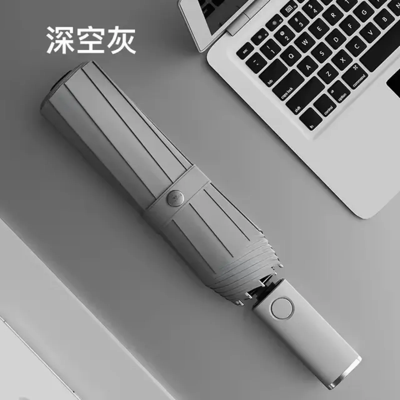 Парасолька автоматична ZuoDu Umbrella LED ZD220 Gray EU