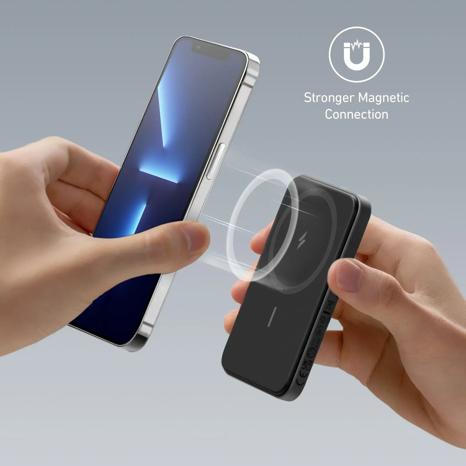 Зовнішній акумулятор ANKER 621 Magnetic 5000mAh Black (A1610012)