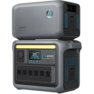 Зарядная станция Anker Solix C1000 1056Wh + Expansion Battery 2112Wh 1800W
