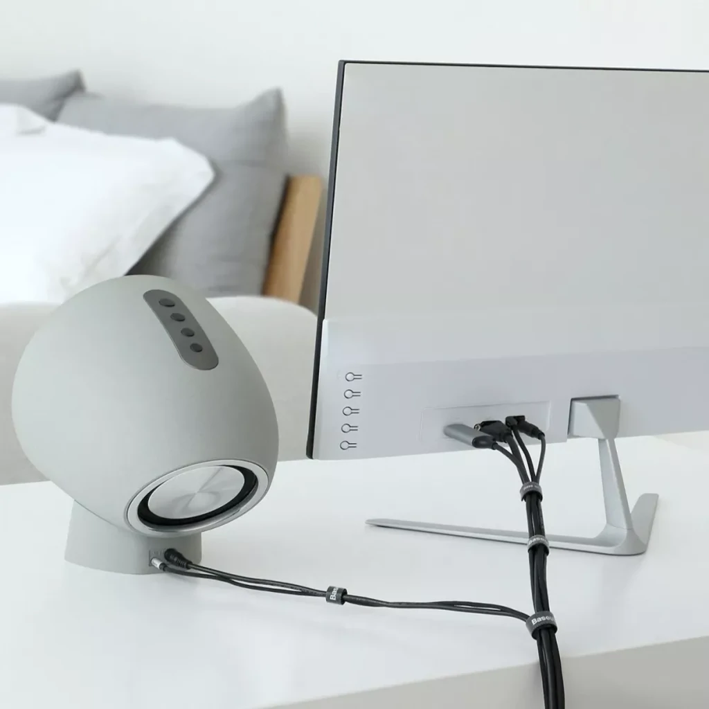 Ремешок на липучке Baseus Rainbow Circle 3m Gray (ACMGT-F0G)