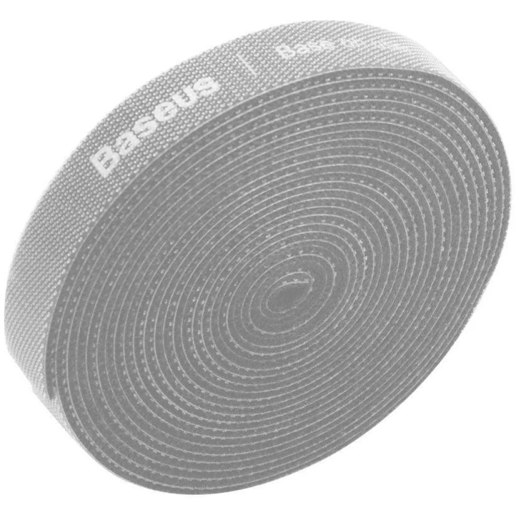 Ремешок на липучке Baseus Rainbow Circle 3m Gray (ACMGT-F0G)