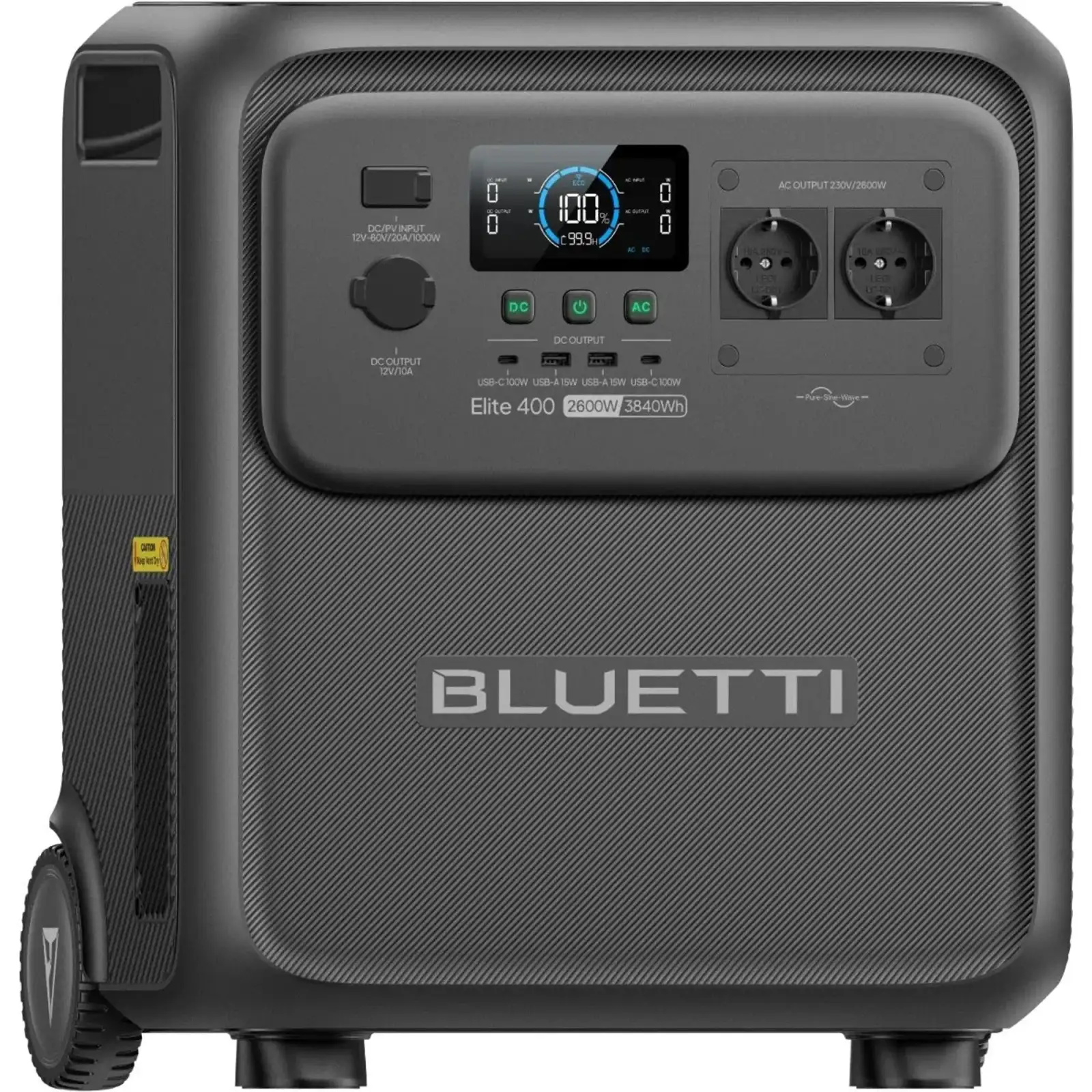 Зарядна станція Bluetti Elite 400 (P-EL400-EU-GY-BL-010)