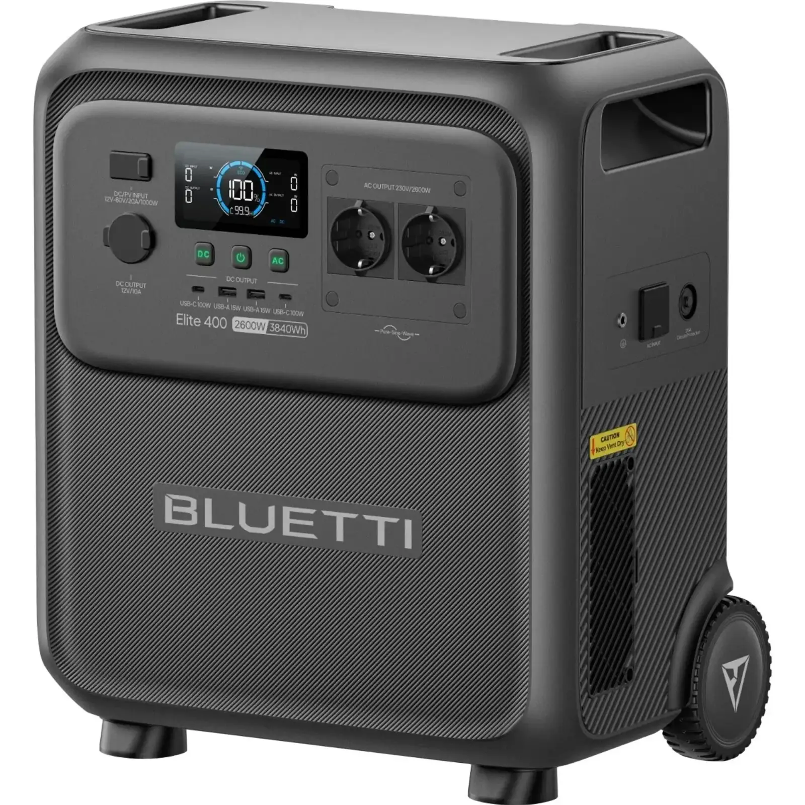 Зарядна станція Bluetti Elite 400 (P-EL400-EU-GY-BL-010)
