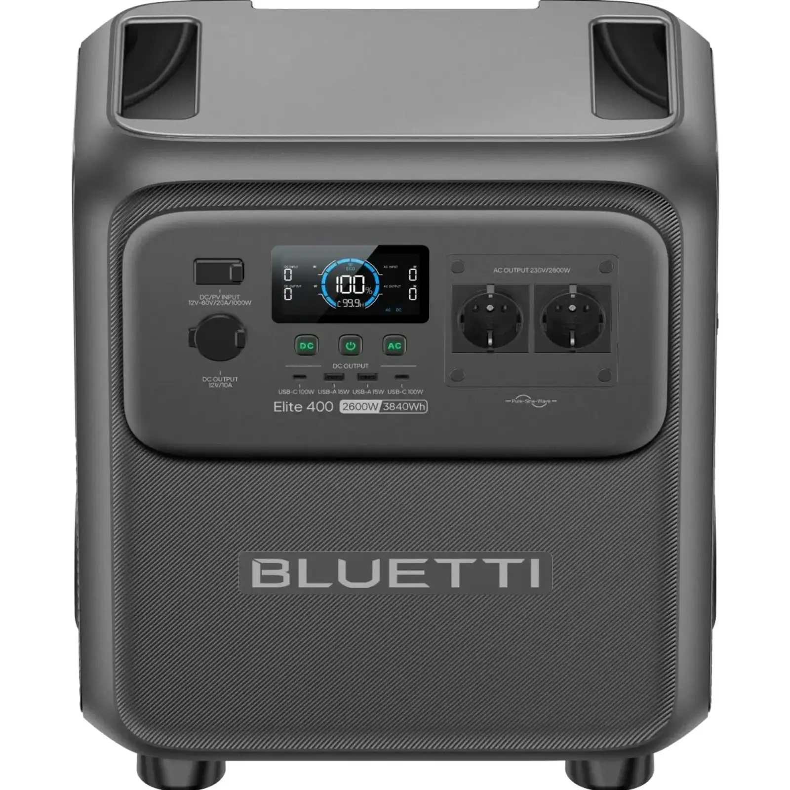 Зарядна станція Bluetti Elite 400 (P-EL400-EU-GY-BL-010)
