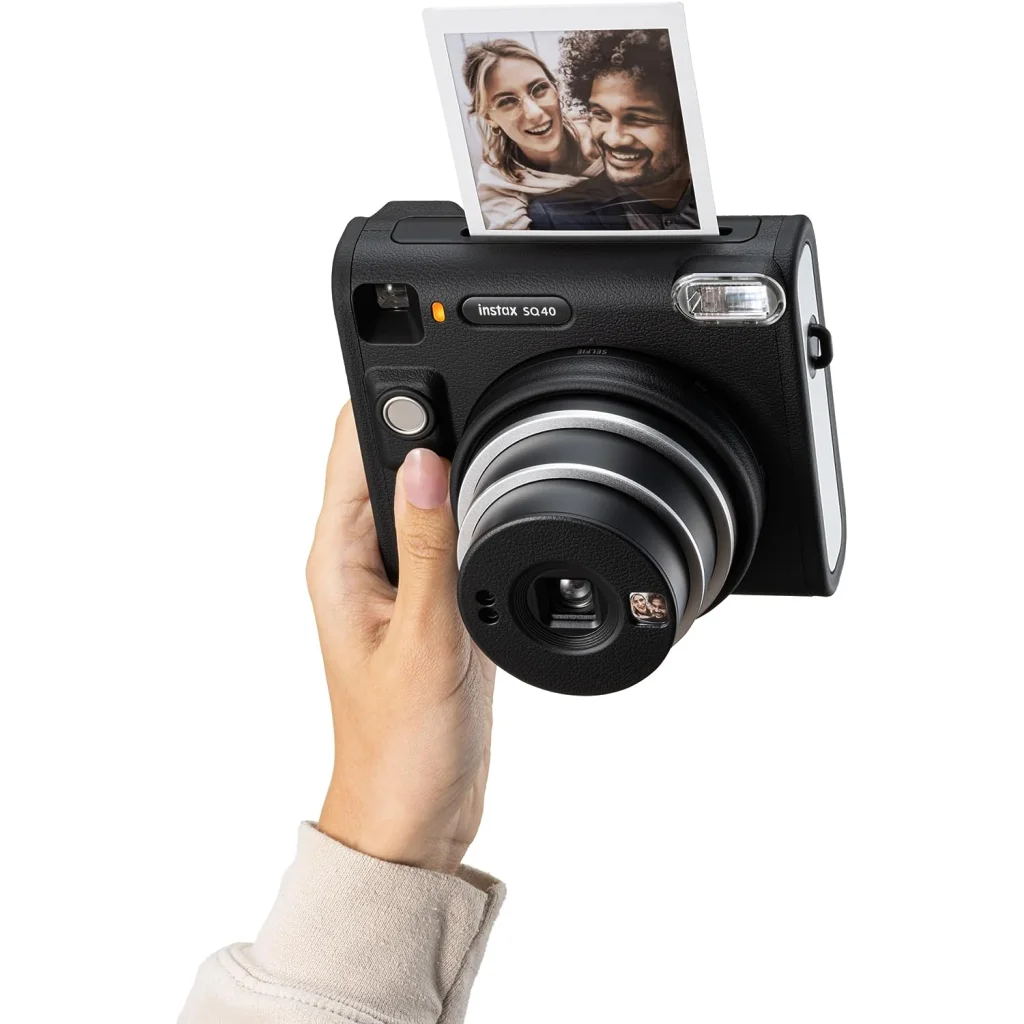 Фотокамера миттєвого друку Fujifilm Instax Square SQ40 Black (16802802)