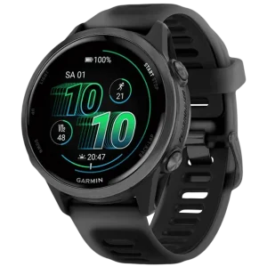 Смарт-годинник Garmin Forerunner 570 42mm Slate Gray Aluminum with Translucent Black/Black Band (010-02970-00)
