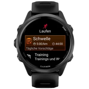 Смарт-годинник Garmin Forerunner 570 42mm Slate Gray Aluminum with Translucent Black/Black Band (010-02970-00)