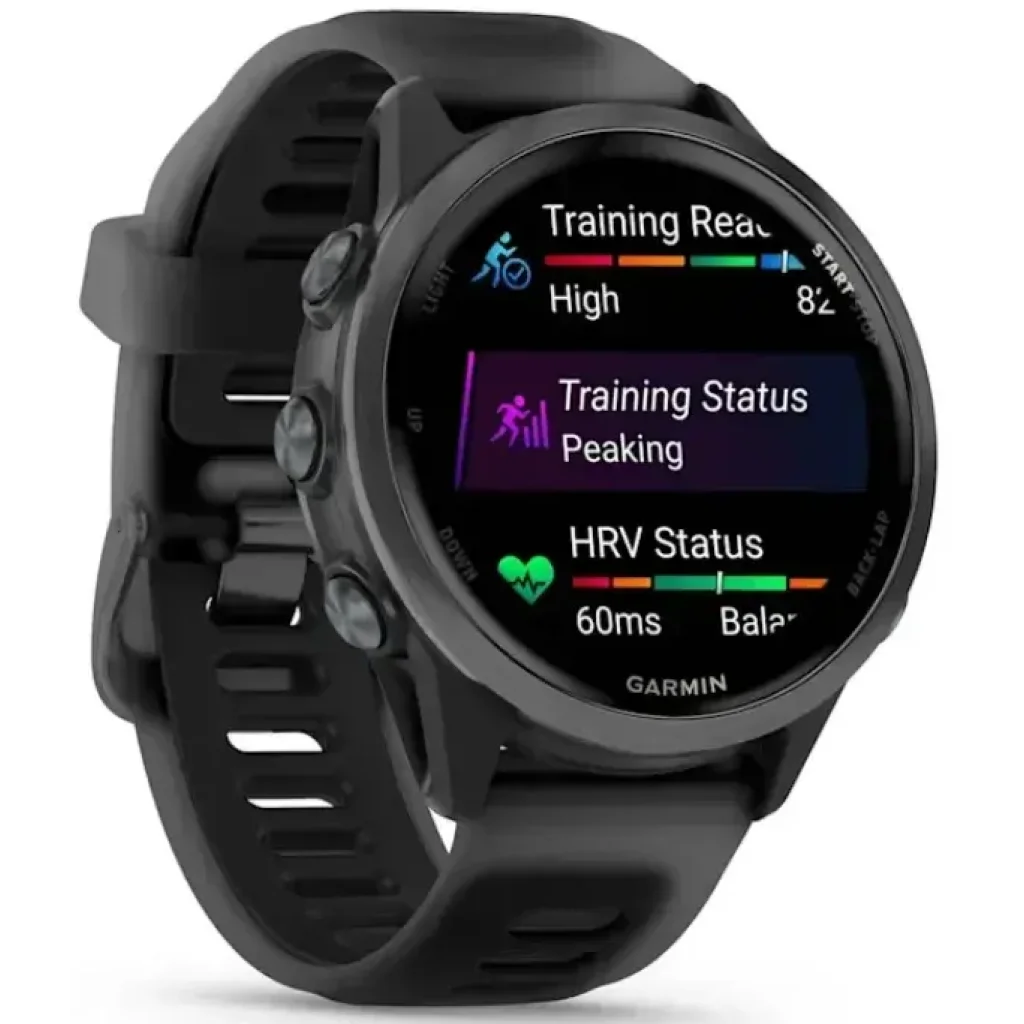 Смарт-годинник Garmin Forerunner 570 42mm Slate Gray Aluminum with Translucent Black/Black Band (010-02970-00)
