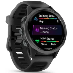 Смарт-годинник Garmin Forerunner 570 42mm Slate Gray Aluminum with Translucent Black/Black Band (010-02970-00)