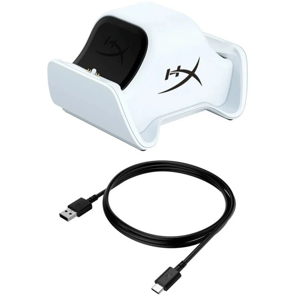 Зарядний пристрій для геймпада HyperX ChargePlay Duo White (51P68AA) UA
