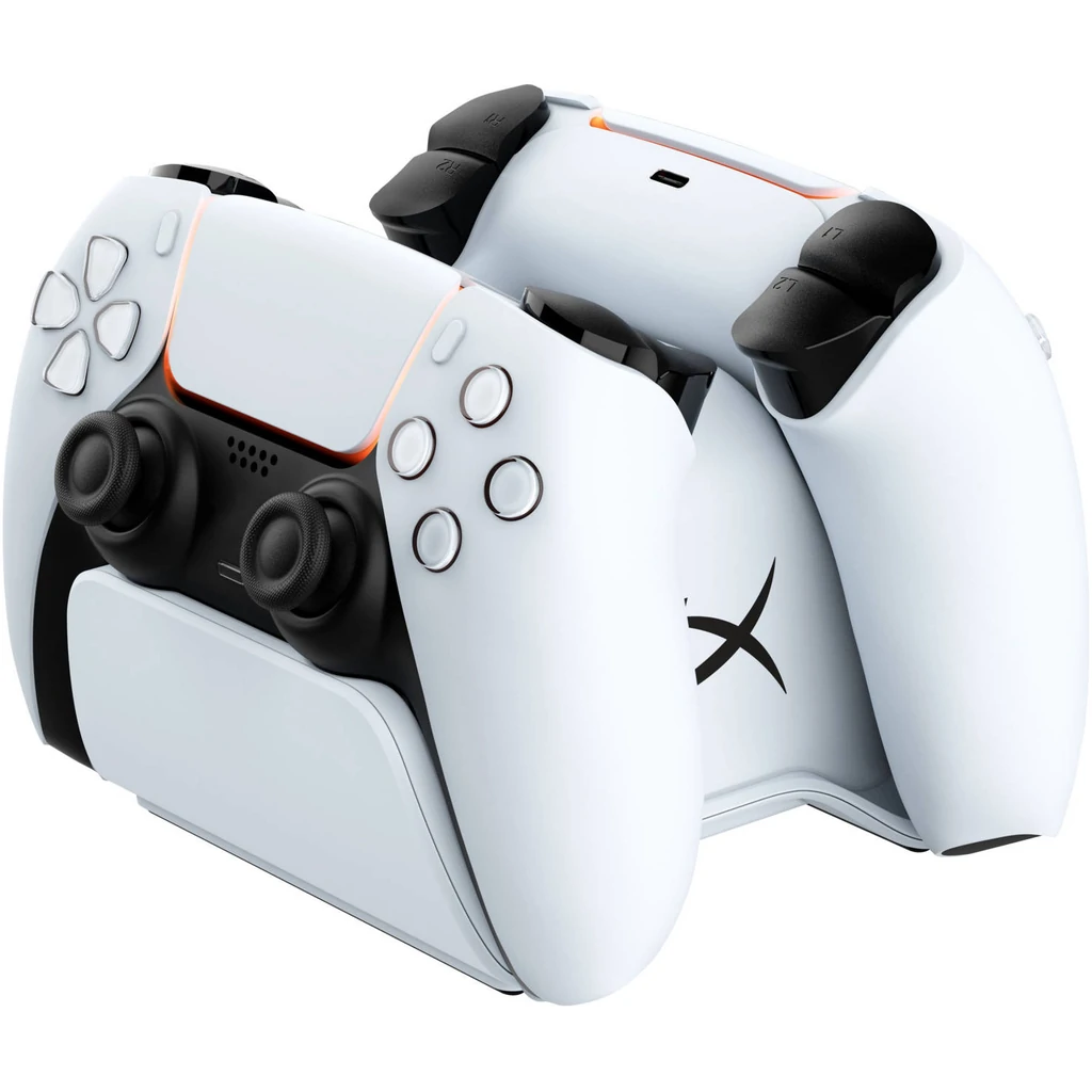 Зарядний пристрій для геймпада HyperX ChargePlay Duo White (51P68AA) UA
