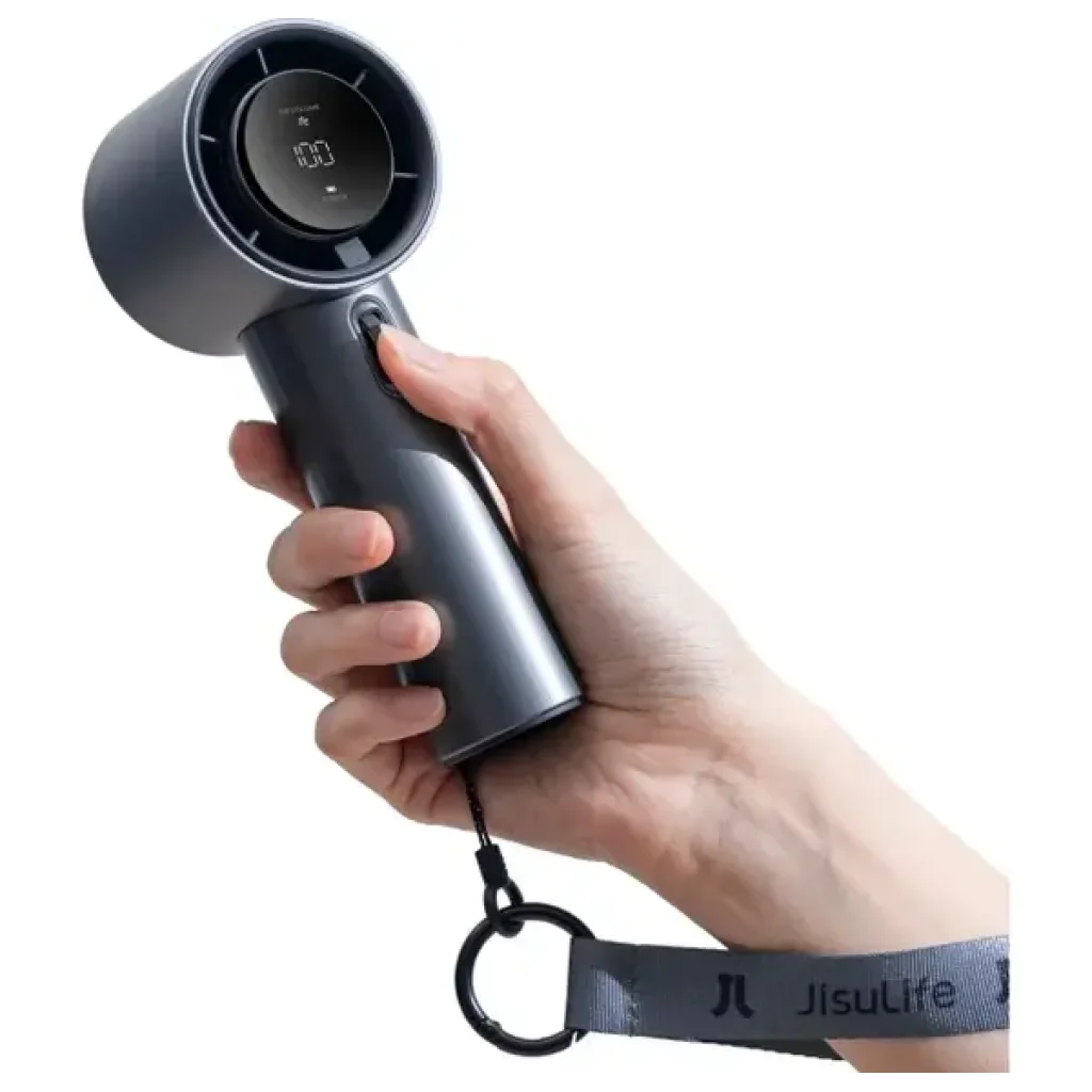 Вентилятор портативний Jisulife Handheld Fan Pro1 Grey EU