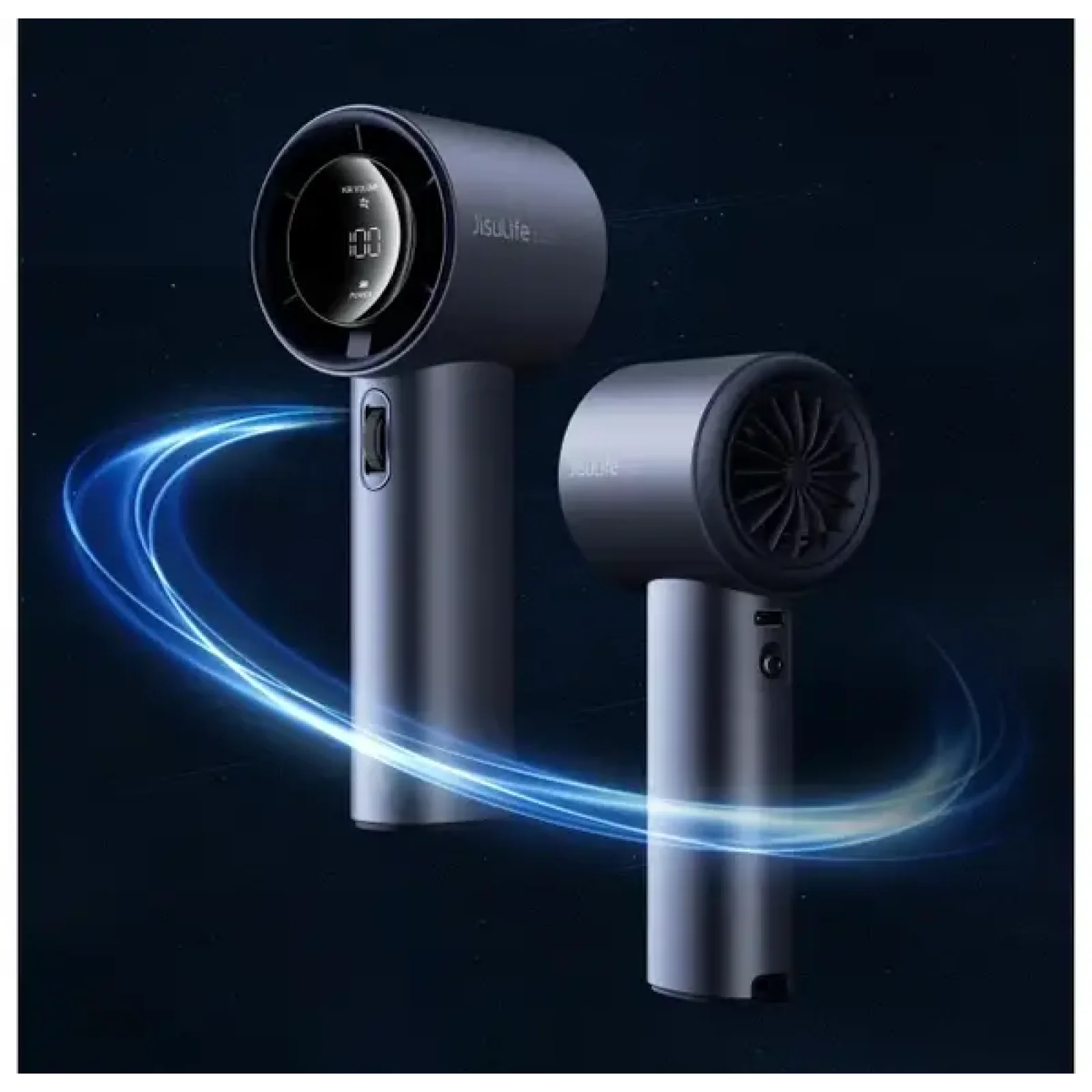 Вентилятор портативний Jisulife Handheld Fan Pro1 Grey EU