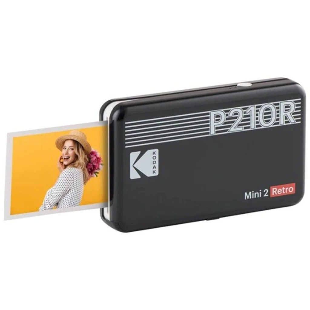 Мобильный фотопринтер Kodak Mini 2 Retro Black (P210R)