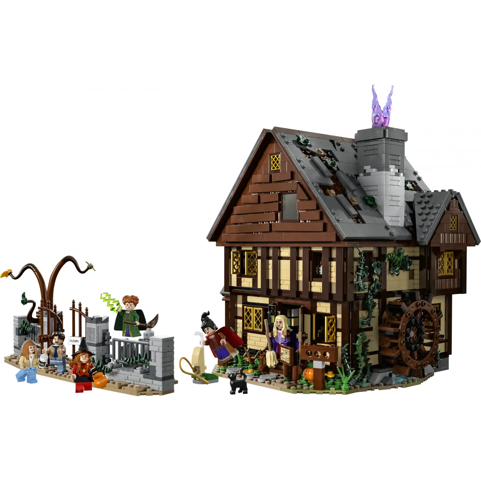 Конструктор LEGO Ideas Фокус-покус Діснея: Котедж сестер Сандерсон (21341)