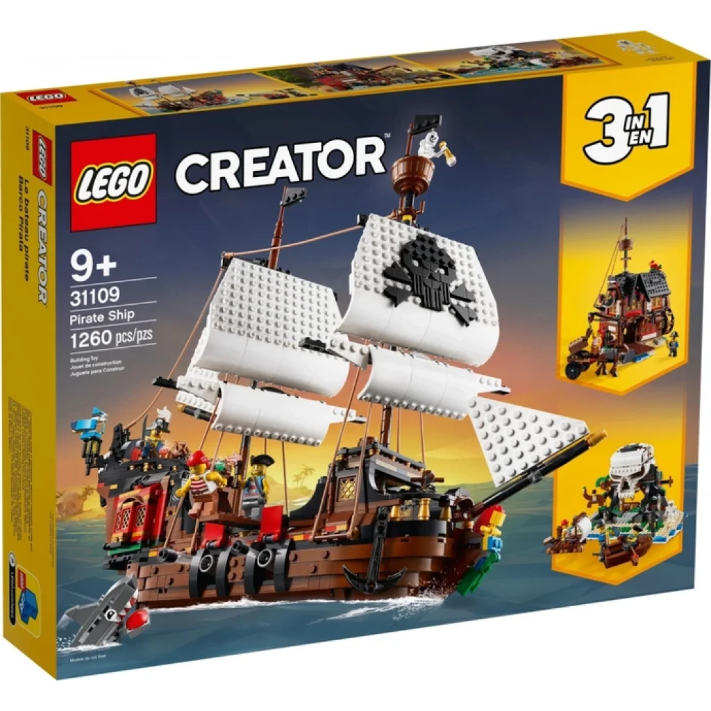 Конструктор LEGO Creator Корабель піратів (31109)