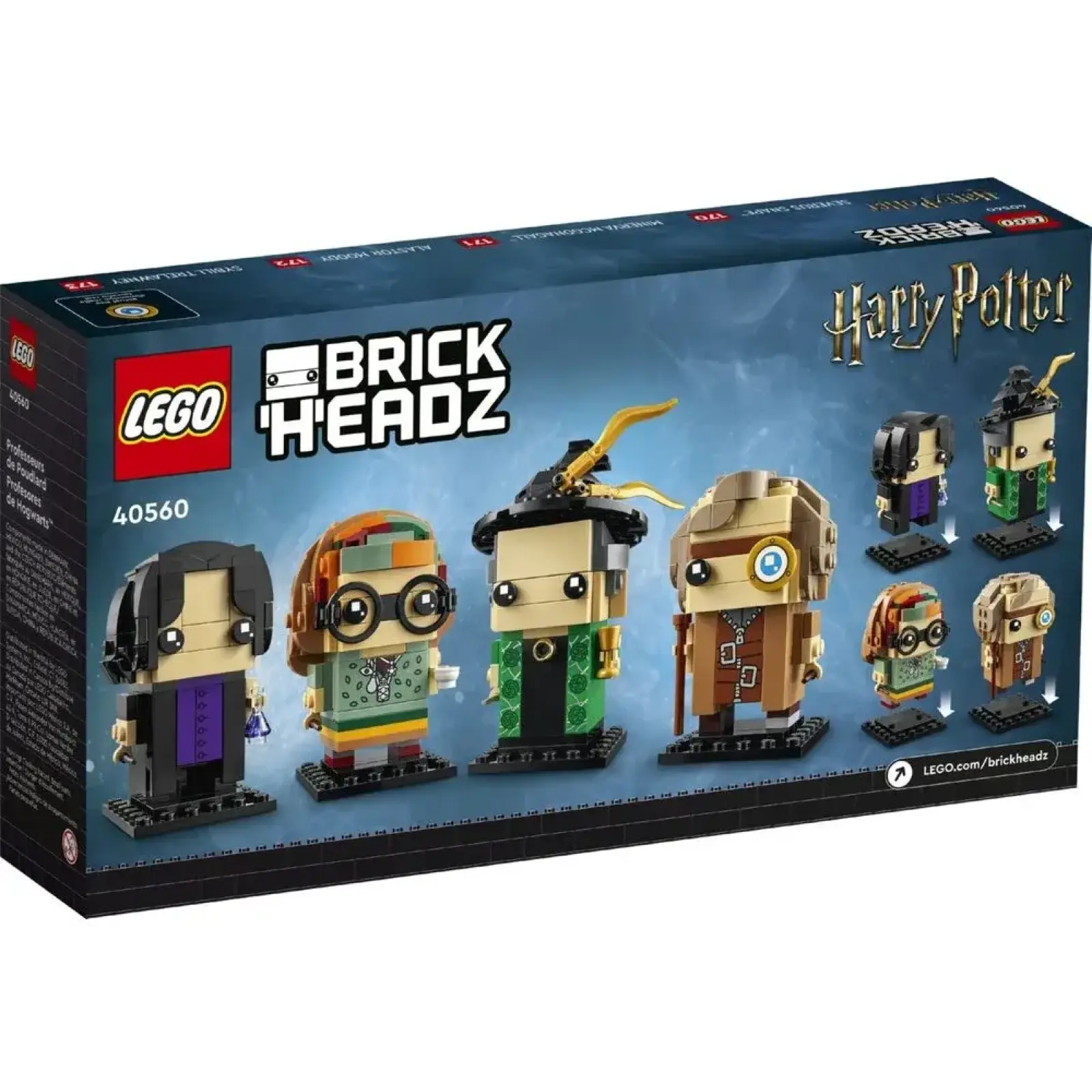 Конструктор LEGO BrickHeadz Harry Potter Профессора Хогвартса (40560)
