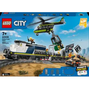 Конструктор LEGO City Ограбление полицейского поезда (60508)