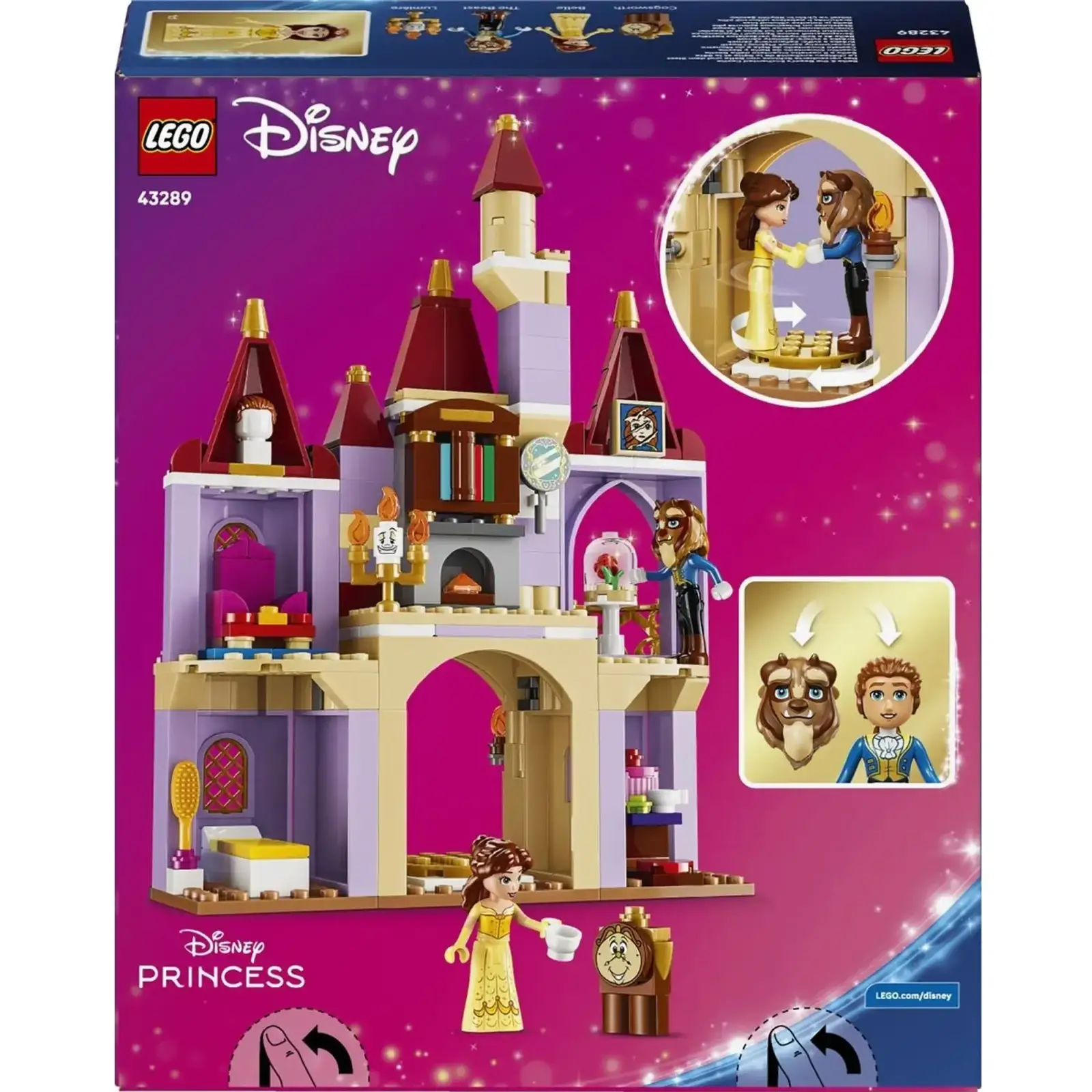 Конструктор LEGO Disney Princess Заколдованный замок Красавицы и Чудовища (43297)