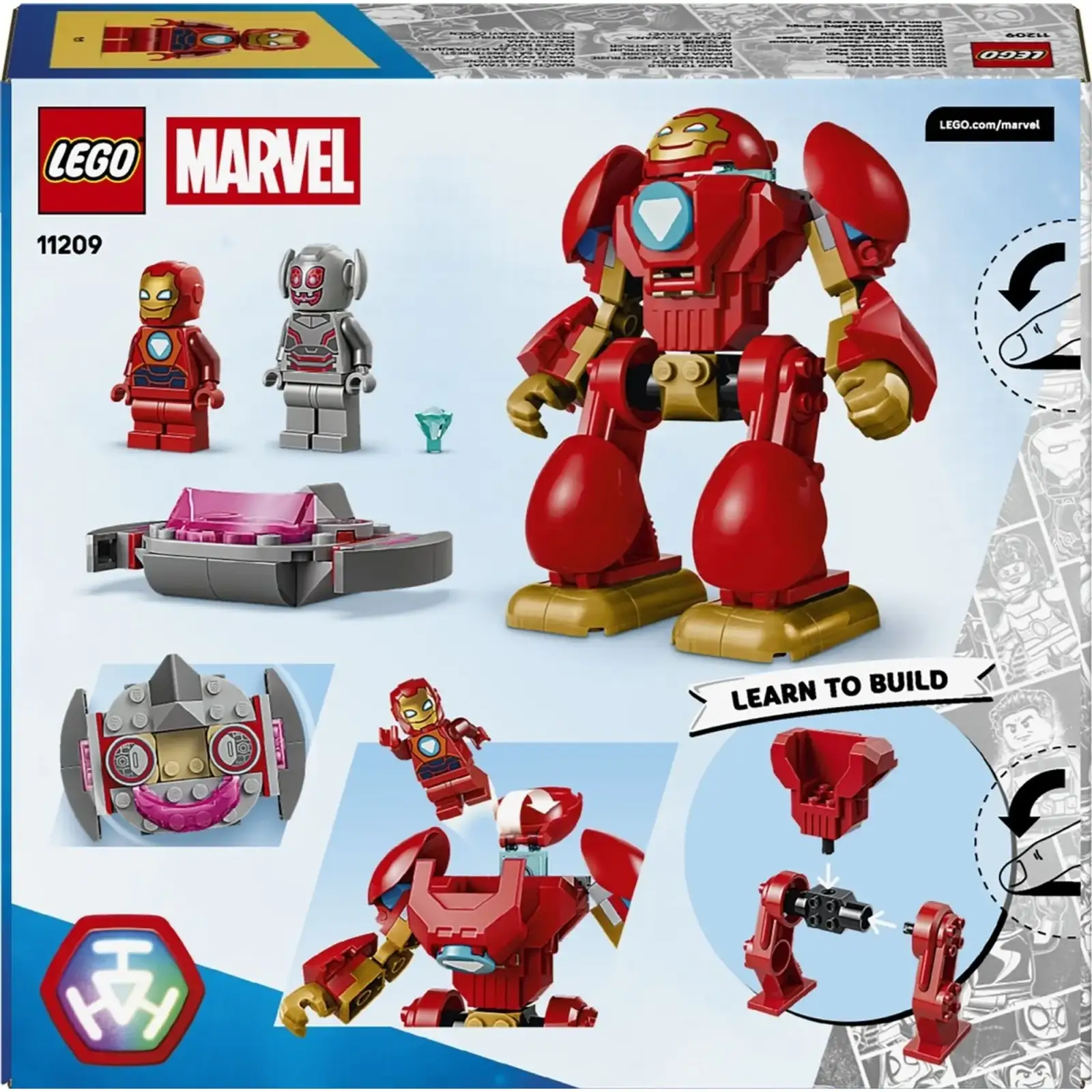 Конструктор LEGO Disney Junior Marvel Альтрон против Железного Человека (11209)