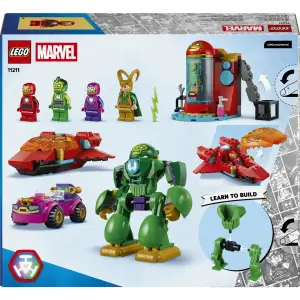 Конструктор LEGO Disney Junior Marvel Локі проти команди Залізної Людини (11211)