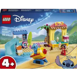 Конструктор LEGO Disney Веселье на пляже с Лило и Стичем (43280)