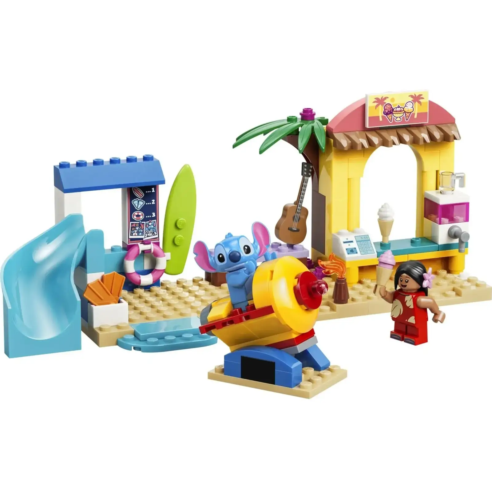 Конструктор LEGO Disney Веселье на пляже с Лило и Стичем (43280)