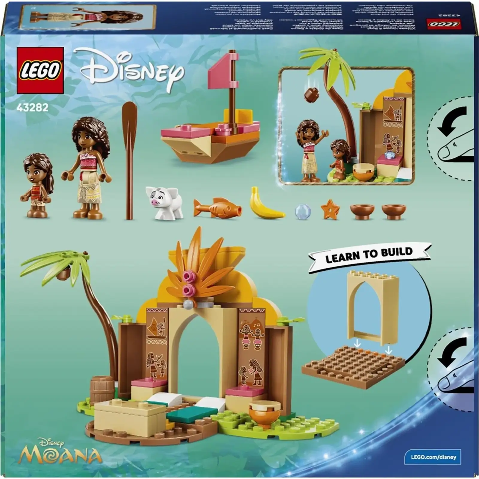 Конструктор LEGO Disney Princess Сельский дом и лодка (43282)