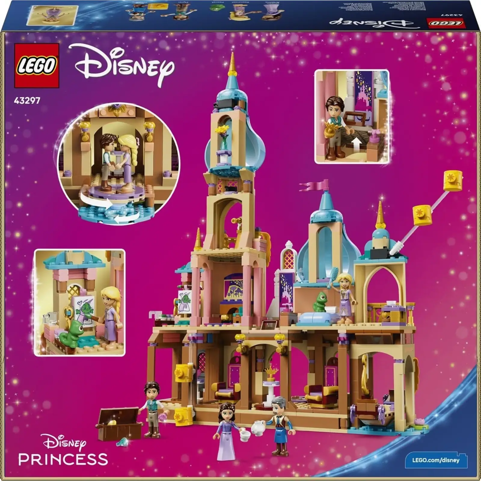 Конструктор LEGO Disney Princess Замок Рапунцель (43297)