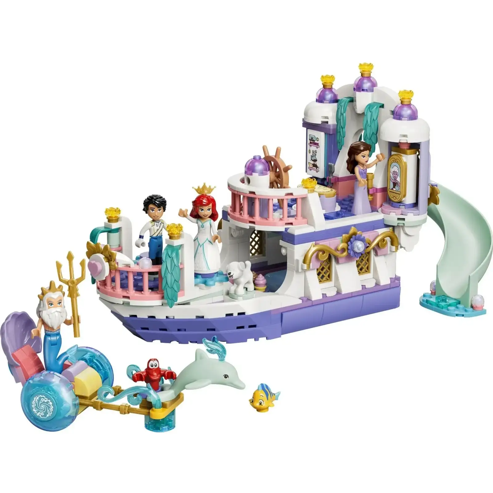 Конструктор LEGO Disney Princess Королевская свадебная лодка Ариэль (43299)