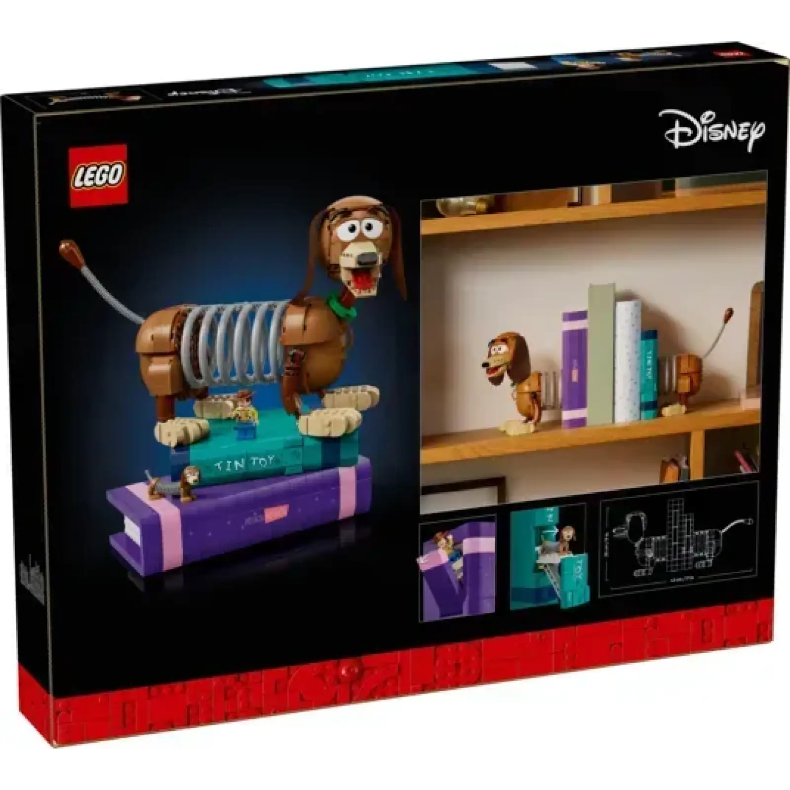 Конструктор LEGO Disney Pixar Книжкові підставки «Собачка Спіралька» з «Історії іграшок» (43301)