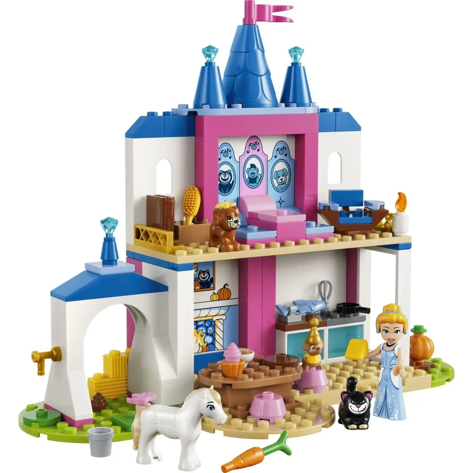 Конструктор LEGO Disney Princess Замок Золушки и ее друзей-животных (43283)