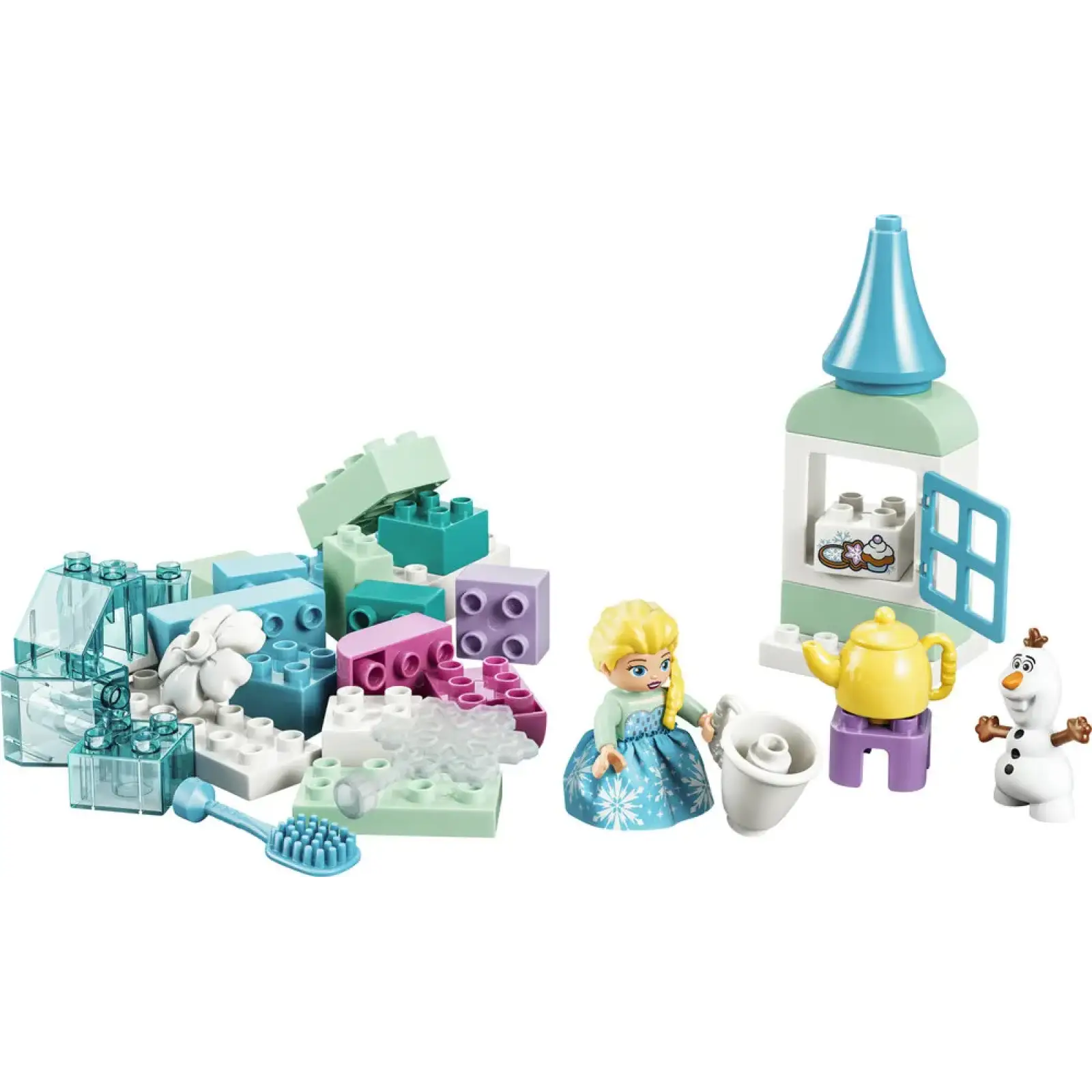 Конструктор LEGO DUPLO Набор для творческого конструирования «Ледяное сердце» с Эльзой и Олафом (10462)