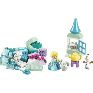 Конструктор LEGO DUPLO Набор для творческого конструирования «Ледяное сердце» с Эльзой и Олафом (10462)