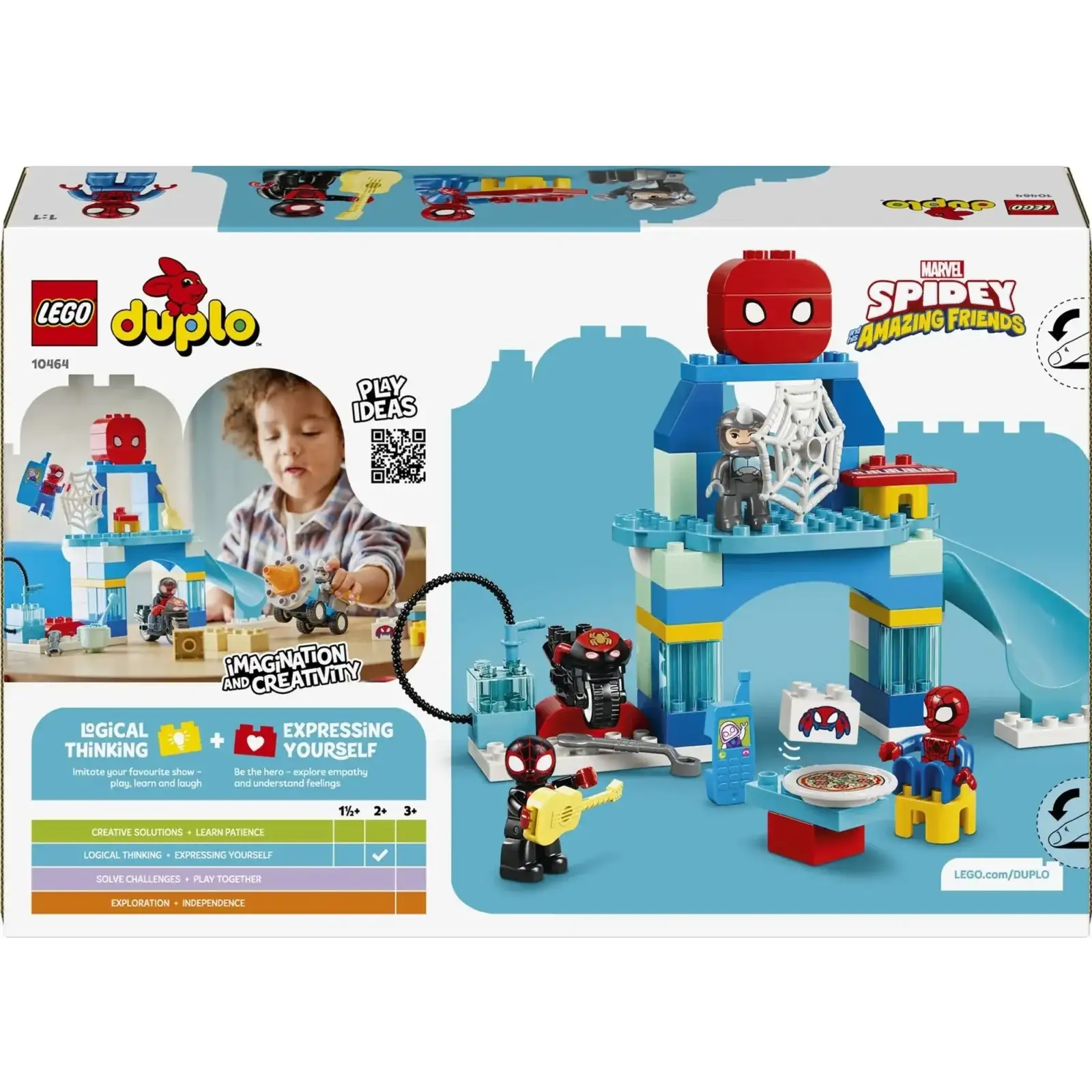 Конструктор LEGO DUPLO Штаб-квартира команды Паука (10464)
